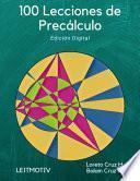 Libro 100 Lecciones de Precálculo