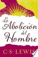 Libro abolición del hombre