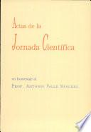 Actas de la Jornada Científica