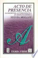 Libro Acto de presencia