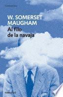 Libro Al filo de la navaja