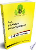 Libro All Spanish Prepositions