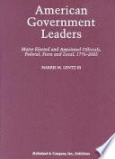 Libro American Government Leaders