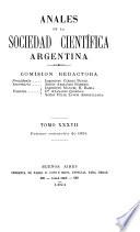 Libro Anales de la Sociedad Científica Argentina
