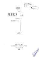 Libro Anuario de la prensa chilena