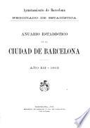 Anuario estadístico de la ciudad de Barcelona