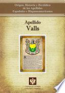 Libro Apellido Valls