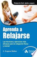 Libro APRENDA A RELAJARSE. 3D