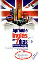 Libro Aprende inglés en 7 días