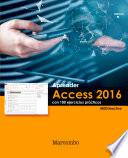 Libro Aprender Access 2016 con 100 ejercicios prácticos