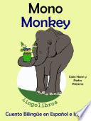 Libro Aprender Inglés: Inglés para niños. Mono - Monkey