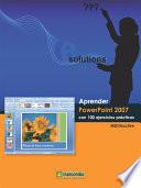 Libro Aprender Powerpoint 2007 con 100 ejercicios prácticos