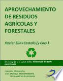 Libro Aprovechamiento de residuos agricolas y forestales