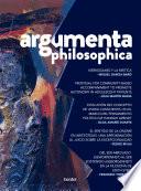 Libro Argumenta philosophica 1/2023