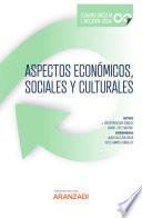 Libro Aspectos económicos, sociales y culturales