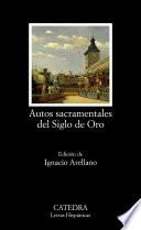 Libro Autos sacramentales del Siglo de Oro