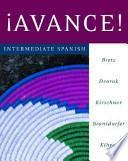 Libro Avance! Intermediate Spanish