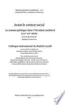 Avant le contrat social
