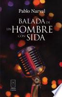 Libro Balada de un hombre con sida