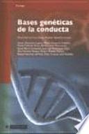 Libro Bases genéticas de la conducta