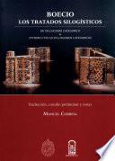 Libro Boecio, los tratados silogísticos