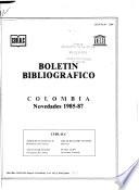 Boletín bibliográfico