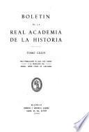 Libro Boletín de la Real Academia de la Historia