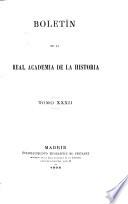 Libro Boletín de la Real Academia de la Historia