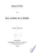 Libro Boletín de la Real Academia de la Historia