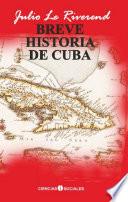 Libro Breve historia de Cuba