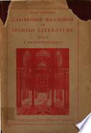 Cambridge Readings in Spanish Literature