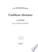 Caribbean Abstracts