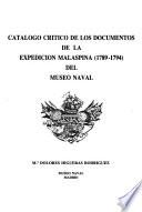 Catalogo critico de los documentos de la Expedición Malaspina (1789-1794) del Museo Naval