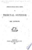 Catalogo de las obras que contiene la biblioteca del Tribunal Superior del Distrito