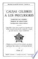 Causas célebres a los precursores