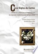 CINCO SIGLOS DE CARTA