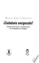Ciudadanía avergonzada?