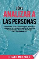 Cómo analizar a las personas