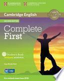 Libro Complete First Student's Book without Answers with CD-ROM