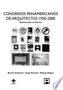 Congresos Panamericanos de Arquitectos 1920-2000