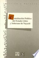 Libro Constitución Política del Estado Libre y Soberano de Nayarit