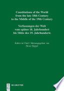 Libro Constitutional documents of Colombia and Panama 1793-1853
