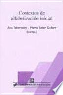 Contextos de alfabetización inicial