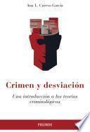 Libro Crimen y desviación