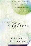Libro De Gloria en Gloria