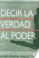 Libro Decir la verdad al poder