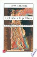 Libro Del arte a la política