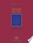 Libro Derecho del mar boletín, No.37