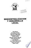 Descentralización y desarrollo local