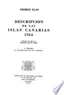 Descripción de las Islas Canarias, 1764